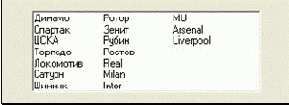 ListBox