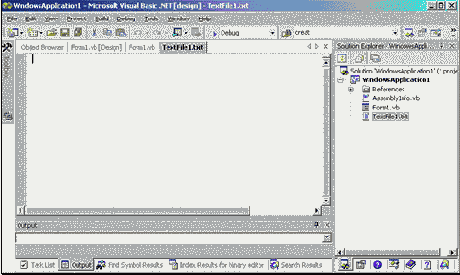      Visual Studio NET